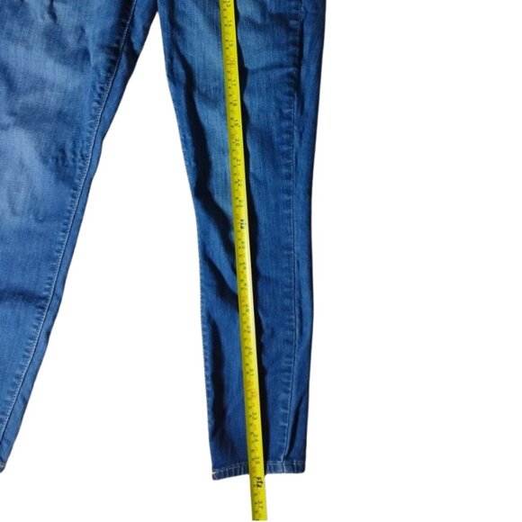 Levi's Signature Women's Jeans - Size 8 W29 - Blue Denim  High Rise Ankle Skinny - Picture 10 of 11